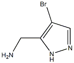 (4-Bromo-2H-pyrazol-3-yl)-methyl-amine Structure