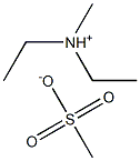 ジエチルメチルアンモニウム メタンスルホネート 化学構造式
