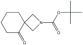 tert-butyl 5-oxo-2-azaspiro[3.5]nonane-2-carboxylate,,结构式