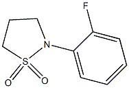 N-(2-Fluorophenyl)-1,3-propanesultam Struktur