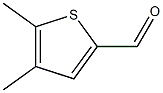 4,5-二甲基-2-噻吩甲醛, , 结构式