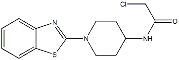 N-(1-(Benzo[d]thiazol-2-yl)piperidin-4-yl)-2-chloroacetamide