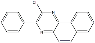 2-chloro-3-phenylbenzo[f]quinoxaline Structure