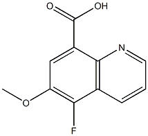 5-fluoro-6-methoxyquinoline-8-carboxylic acid