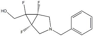  ((1R,5S,6s)-3-benzyl-1,5,6-trifluoro-3-azabicyclo[3.1.0]hexan-6-yl)methanol