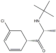 (R, S)-Hydrobupropion 化学構造式
