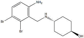 (trans)-4-((6-amino-2,3-dibromobenzyl)amino)cyclohexanol