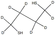 1,4-丁烷二硫酚-D8,,结构式