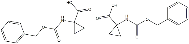 1-(CARBOBENZOXYAMINO)CYCLOPROPANECARBOXYLIC ACID 1-(Benzyloxycarbonylamino)cyclopropanecarboxylic acid Struktur