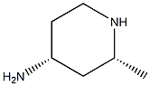 (2R,4R)-2-Methyl-piperidin-4-ylamine 结构式