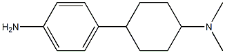 4-(4-(dimethylamino)cyclohexyl)aniline,,结构式