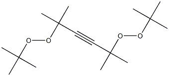 2,5-DIMETHYL-2,5-BIS(T-BUTYLPEROXY)-HEXYNE-3 Structure