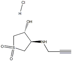  TRANS-1,1-DIOXO-4-PROP-2-YNYLAMINO-TETRAHYDROTHIOPHEN-3-OL HYDROCHLORIDE