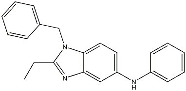  (1-BENZYL-2-ETHYL-1H-BENZOIMIDAZOL-5-YL)-PHENYL-AMINE