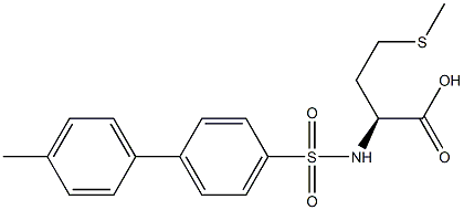 HOMOCYSTEINE, S-METHYL-N-[(4'-METHYL[1,1'-BIPHENYL]-4-YL)SULFONYL]- Struktur