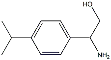 2-AMINO-2-(4-ISOPROPYLPHENYL)ETHANOL Structure