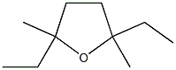 2,5-DIETHYL-2,5-DIMETHYLTETRAHYDROFURAN,,结构式