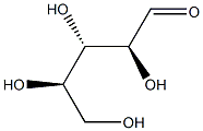 D(-)-LYXOSE,,结构式