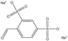 BENZALDEHYDE-2,4-DISULPHONIC ACID DISODIUM SALT,,结构式