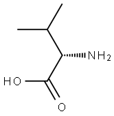 L-VALINE,,结构式