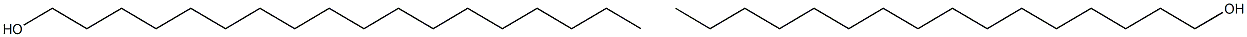 Cetyl alcohol-octadecanol Structure