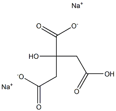 disodium hydrogen citrate,,结构式