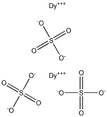 Dysprosium(III) sulfate Struktur