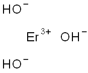 Erbium(III) hydroxide 结构式