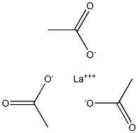 Lanthanum(III) acetate Structure
