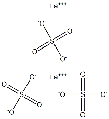 Lanthanum(III) sulfate Structure