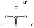 Lithium arsenate Struktur