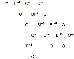 Tetrabismuth trititanium dodecaoxide
