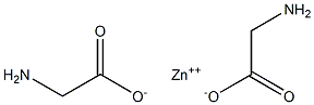 Zinc diglycine 化学構造式