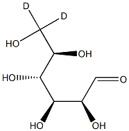 D-Mannose-6,6-D2,,结构式