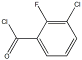 2-氟-3-氯苯甲酰氯, , 结构式