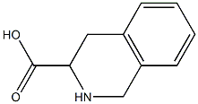 R-1,2,3,4-四氢-3-异喹啉羧酸, , 结构式