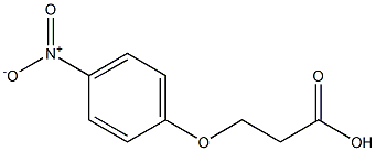 3-对硝基苯氧丙酸 结构式
