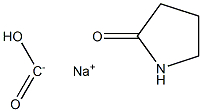 L-吡咯烷酮羧钠,,结构式
