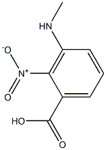 2-硝基-3-甲氨基苯甲酸, , 结构式