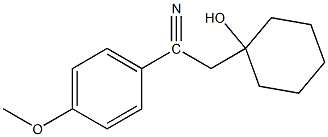 1-(p-methoxyphenyl-cyano)-methylcyclohexanol|1-(对-甲氧基苯基-腈基)-甲基环己醇