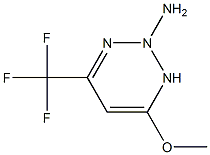 2-氨基-4-甲氧基-6-三氟甲基三嗪, , 结构式