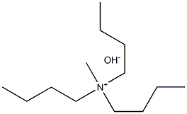 Methyl tributylammonium hydroxide Structure