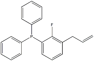 Allyl triphenylphosphine fluoride Structure