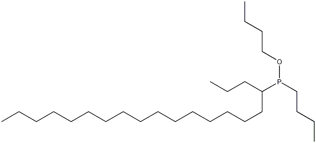 Hexadecyl tributyl phosphine hydroxide Structure