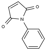 N-苯基丁烯二酰亚胺,,结构式