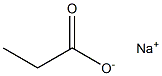 Propionate sodium salt Struktur