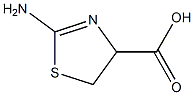 Amino-2-thiazoline-4-carboxylic acid Struktur