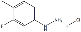 3-氟-4-甲基苯肼盐酸盐, , 结构式