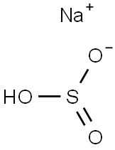 亚硫酸氢钠溶液 结构式