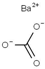 碳酸钡粉末, , 结构式